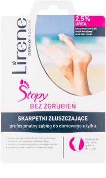 Lirene Foot Care chaussettes exfoliantes pour adoucir et hydrater la peau des pieds