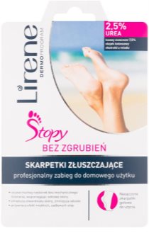 Lirene Foot Care meias esfoliante para suavizar e hidratar a pele dos pés