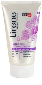 Lirene Healthy Skin+ Oily Skin Deep Cleansing Gel For Skin With Imperfections