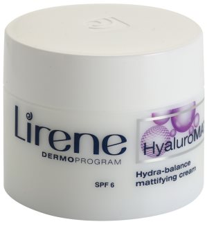 Lirene HyaluroMat zmatňujúci krém s kyselinou hyalurónovou SPF 6