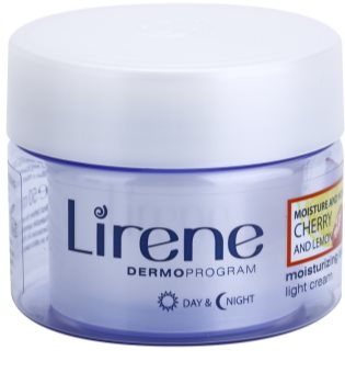 Lirene Moisture & Nourishment crema hidratanta racoritoare cu cirese si lamaie