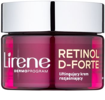 Lirene Retinol D-Forte 70+ creme de dia iluminador com efeito lifting