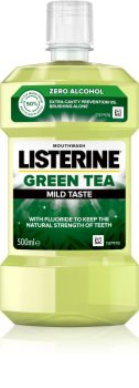 Listerine Green Tea Mundspülung zur Stärkung des Zahnschmelzes