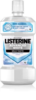 Listerine Advanced White Mild Taste ústna voda s bieliacim účinkom