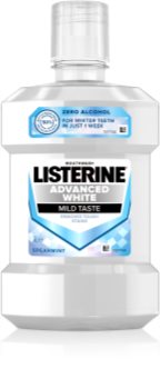 Listerine Advanced White Mild Taste Mundwasser mit bleichender Wirkung