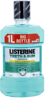Listerine Teeth & Gum Defence płyn do płukania jamy ustnej przeciw płytce nazębnej i dla zdrowych dziąseł