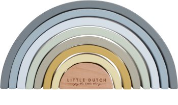 Little Dutch Wooden Rainbow arc-en-ciel de construction en bois