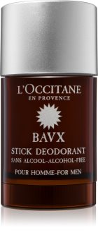 L’Occitane Bavx desodorizante em stick sem álcool