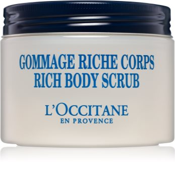 L’Occitane Karité Ultra Rich Body Scrub jemný tělový peeling