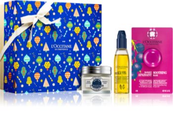 L’Occitane Karité darčeková sada (na upokojenie pleti) pre ženy