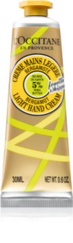 L’Occitane Shea Butter Bergamot Light Hand Cream krém na ruce s bambuckým máslem