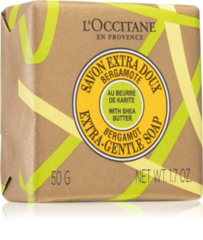 L’Occitane Shea Butter Bergamot Extra-Gentle Soap Bar Soap With Shea Butter