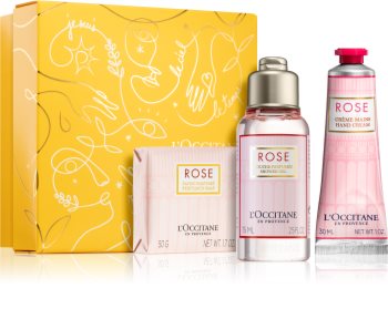 L’Occitane Rose Sophisticated Rose Discovery Set dárková sada (pro ženy)