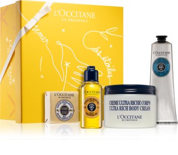 L’Occitane Shea Butter Nourishing Shea Ritual dárková sada (s bambuckým máslem) pro ženy