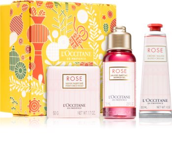 L’Occitane Rose Discovery Collection Gift Set  (voor Handen en Lichaam )
