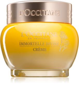 L’Occitane Immortelle Divine Crème krem do twarzy przeciw starzeniu się skóry