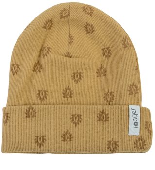 Lodger Beanie Print Rib 0-6 months gorro de bebé
