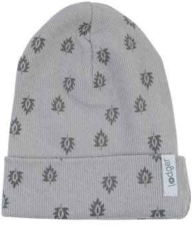 Lodger Beanie Print Rib 6-12 months Babymütze