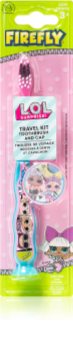 L.O.L. Surprise Toothbrush Travel Kit with Cap Kinderzahnbürste mit Halter