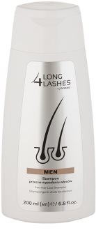 Long 4 Lashes Hair champô anti queda para homens