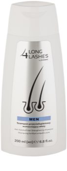 Long 4 Lashes Hair champô fortificante anticaspa para homens