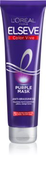 L’Oréal Paris Elseve Color-Vive Purple Maske mit ernährender Wirkung für blondes und meliertes Haar