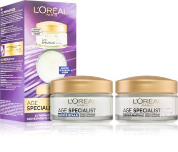 L’Oréal Paris Age Specialist 55+ σετ για φροντίδα της επιδερμίδας (για ώριμη επιδερμίδα προσώπου)