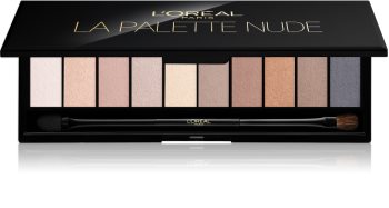 L’Oréal Paris Color Riche La Palette Nude palette de fards à paupières avec miroir et applicateur