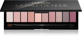 L’Oréal Paris Color Riche La Palette Nude Eyeshadow Palette with Mirror and Applicator