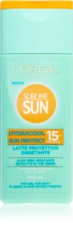 L’Oréal Paris Sublime Sun Hydrafresh Protect Napfény elleni védelem SPF 15