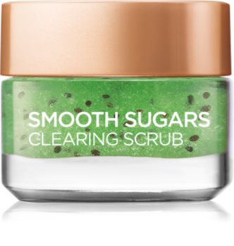L’Oréal Paris Smooth Sugars Scrub exfoliant de curățare impotriva punctelor negre