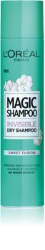 L’Oréal Paris Magic Shampoo Sweet Fusion suchý šampon pro objem vlasů, který nezanechává bílé stopy
