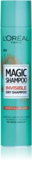 L’Oréal Paris Magic Shampoo Tropical Splash Trockenshampoo für mehr Haarvolumen, hinterlässt keine weißen Stellen