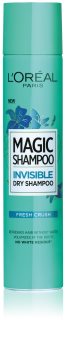 L’Oréal Paris Magic Shampoo Fresh Crush Trockenshampoo für mehr Haarvolumen, hinterlässt keine weißen Stellen