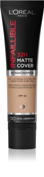 L’Oréal Paris Infallible 24H Matte Cover tartós matt make-up