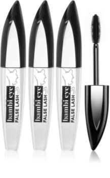 L’Oréal Paris False Lash Bambi Extra Black Műszempilla hatású szempillaspirál (takarékos kiszerelés)