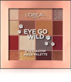 L’Oréal Paris Eye Go Wild Eyeshadow Mega Palette palette de fards à paupières