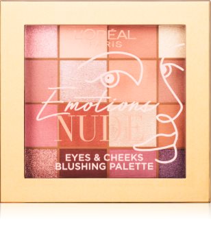 L’Oréal Paris Emotions Of Nu Lidschattenpalette