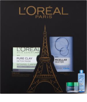 L’Oréal Paris Pure Clay kosmetická sada I. pro ženy
