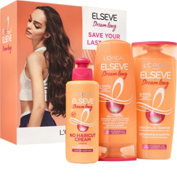 L Oreal Paris Elseve Dream Long Dovanų Rinkinys Pazeistiems Plaukams Notino Lt