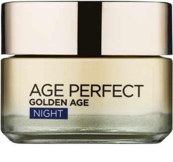 L’Oréal Paris Age Perfect Golden Age Nachtcreme gegen Falten für reife Haut