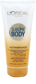 L’Oréal Paris Body-Expertise Nutri Bronze lotiune de corp hidratanta cu efect delicat de bronz