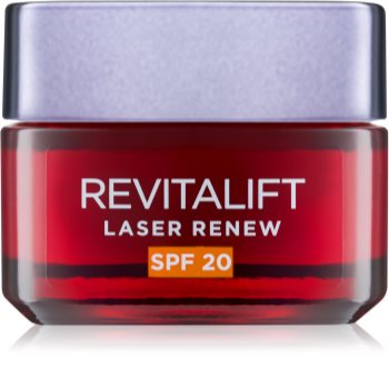 revitalift laser renew day cream spf 20