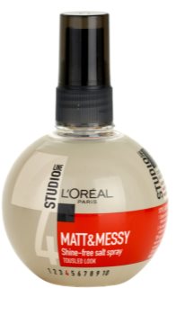 L’Oréal Paris Studio Line Matt & Messy slaný sprej pro plážový efekt