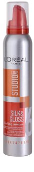 L’Oréal Paris Studio Line Silk&Gloss Curl Power espuma para formação de ondas