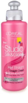 L’Oréal Paris Studio Line Silk&Gloss Hot Straight uhlazující krém