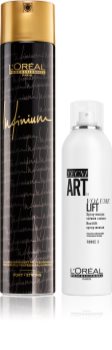L’Oréal Professionnel Infinium & Tecni.Art výhodné balení I. (pro fixaci a tvar)