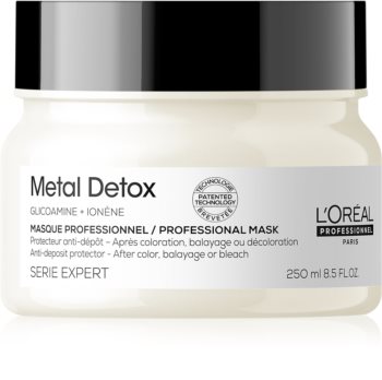 L’Oréal Professionnel Serie Expert Metal Detox hloubkově vyživující maska pro barvené a poškozené vlasy