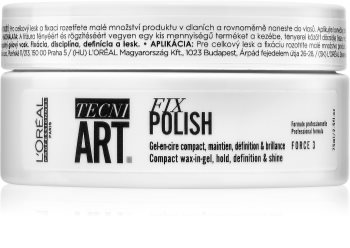 L Oreal Professionnel Tecni Art Fix Polish Cire En Gel Pour Cheveux Notino Be