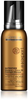 L’Oréal Professionnel Serie Expert Nutrifier noční péče ve formě pěny pro suché a poškozené vlasy